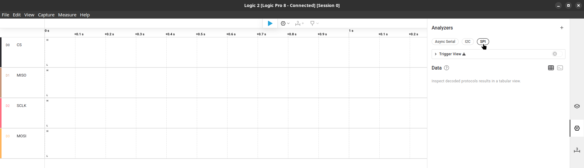 Logic 2 SPI