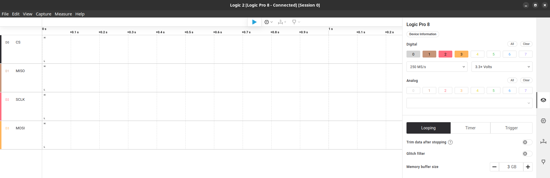 Logic 2 configured